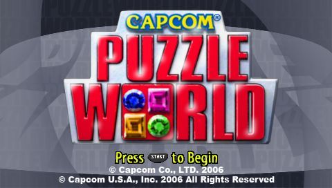 Capcom Puzzle World screenshot 3 for PSP